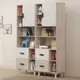 YoStyle 梅姬4.4尺系統書櫃 高櫃 展示櫃 置物櫃 收納櫃 開放格 (4折)