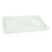 Thunder Group PLPA7000C Full Size Clear Polycarbonate Solid Food Pan Lid
