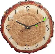 Outdoor Garden Wall Clock, Retro Wall Clock Outdoor Indoor Garden Wall Clock, Heavily and Not Easily Damaged