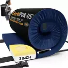 Memory Foam Camping Mattress Pad, Certipur-Us Sleeping Mat Portable Roll up Matt