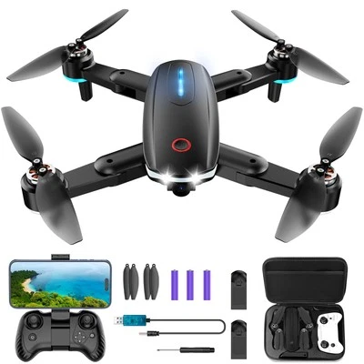 Drone with Camera, Mini Drone for Kids with 1080P HD FPV Camera, Brushless Mo...