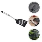 2 Pcs Stainless Steel Spatula Salad Turner Grilling Spatula Fish Turner