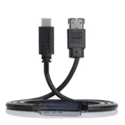 DC5V USB-C Type-C to Power Over eSATA Adapter USB3.0 to HDD/SSD eSATAp Converter