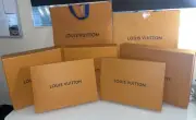 LOUIS VUITTON multiple bulk Large Magnetic Empty Gift Box and Bags with Ribbon