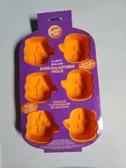 Wilton Silicone Mini Jack-o-lantern Cake Soap Mold NEW Unused