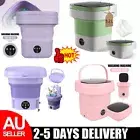 Mini Washing Machine Foldable Washing Bucket Portable Travel Laundry Machine NEW