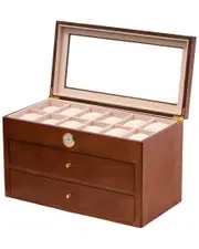 Bey-Berk 36-Watch Storage Case