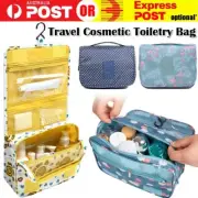 Travel Organizer Toiletry Bag Make Up Cosmetic Wash Case Pouch Hanging Folding