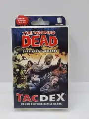 Brand New USAopoly The Walking Dead TacDex Card Game