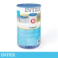 在飛比找PChome24h購物優惠-INTEX 游泳池配件-簡易濾水器濾心桶(2入組) (290