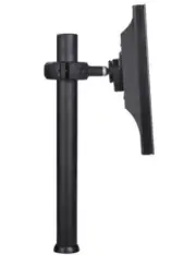 Mount Atdec Spacedec Display Donut Pole 420mm Black - Single monitor or POS disp