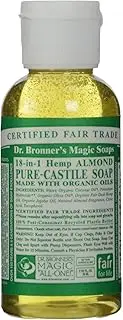 Dr Bronner Organic Almond Castile Liquid Soap 59 ml