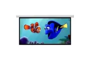 120" Inch Motorised Retractable 16:9 Projector Screen with Remote Control