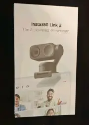 Insta360 - Link 2 - AI-Powered 4K webcam - Black