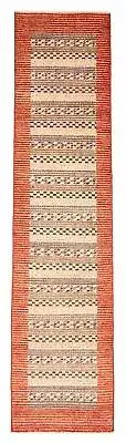 Vintage Hand-knotted Runner Rug 2'6" x 9'9" Traditional Wool Carpet