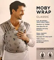 MOBY WRAP Classic Disney Baby, Vintage Mickey & Friends Special Edition, Gray