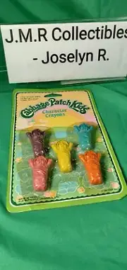Vintage Cabbage Patch Kids Character Crayons 1984 -RARE!