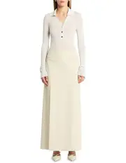 [Sass & Bide] Lucid Knit Polo Shirt in Ivory