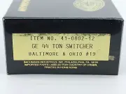 HO Bachmann Spectrum Baltimore & Ohio 44 Ton Switcher Diesel Locomotive B&O #19