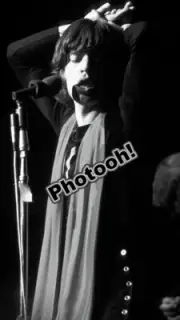 Mick Jagger Of The Rolling Stones Performing On Stage Celebrity REPRINT RP #7662