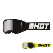 Shot MX Goggles Assault 2.0 Solid MX MTB Goggle Twin Pack - Black & Neon Yellow