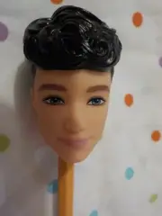 NEW Handsome Male Doll Replacement Head, Give Ken a new look,OOAK Barbie