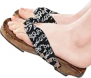 Elegant Japanese Floral Print Slip-On Flip Flop Geta Clogs Slippers Kimono Yukata Summer Gift,#p