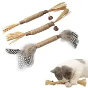 3Pack Catnip Toys,Chew Sticks Cat Teeth Cleaning Toy,More Attractive to Cats Toy,Cat Chew Toy,Suitable for All Cats