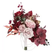 Artificial Flower Arrangement Artificial Bouquets for Wedding Party Centerpieces