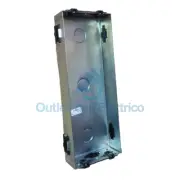Urmet 1158/43 Box Recessed Metal For 3 Modules