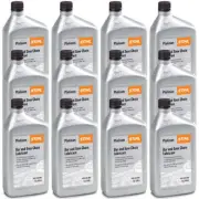12PK Genuine OEM Stihl 0781 516 5001 Platinum Bar & Chain Oil 1 Qt.