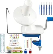 Fulasun Yarn Winder Manual Bobbin Winder Reduced Wear and Tear Textile Bobbin Winder for Fast Bobbin Winding Bobbin Winder for Uniform Bobbin Winding Bobbin Winder for Home ..