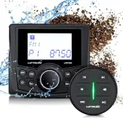Marine Bluetooth Radio - Weatherproof Marine Stereo System with Wireless Remo...