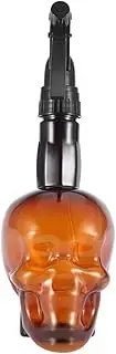 500ml Hairdressing Water Sprayer, Empty Glass Spray Bottle, Reusable Refillable Container, Ultra Fine Water Mist Hairdressing Spray Bottle, for Hair Watering Plants(Brown)