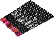 Long Lasting Pencil Lip Liner, Waterproof Lip Gloss Pencil Liner, 12 Matte Pencil Lip Liner, Portable Lip Liner Set, Versatile Matte Lip Pencil Set With 12 Colors For Women