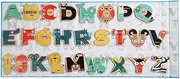Magnetic Letters, Letter Magnets Wooden Interactive Animal Shape, Refrigerator Magnetic Sticker Preschool Learning Toy for Kids Age 3+
