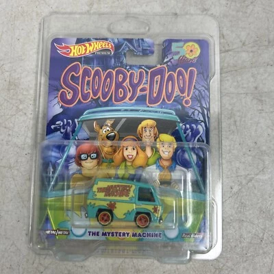 THE MYSTERY MACHINE Scooby-Doo 50 YEARS - Hot Wheels Premium 2019 REAL RIDERS