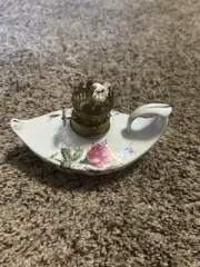Vintage Oil Finger Lamp Aladdin Made In Japan
