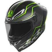Pista GP RR Performante Carbon Black Green Full Face Helmet