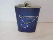 St Louis Blues Stainless Steel 8oz. Hip Flask FB18SL