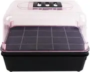 Germination Trays - Reusable Seedling Box,Portable Independent Growing Germination Tray for Flower, Succulent, Vegetable, Farm Use