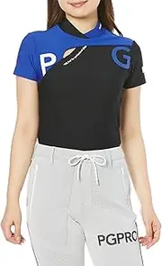 PEARLY GATES(パーリーゲイツ) Parly Gates 055-4167312 Women's Short Sleeve High Neck Shirt (Stretchy, Absorbent, Quick Drying), Golf Inner