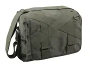 Vintage Outback Messenger Bag Olive Drab Canvas w/ Leather 14.5" X 11" X 5.5"
