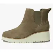 Cole Haan Womens Casual Zerogrand City Wedge Boots Stone Grey Size 6.5 NIB