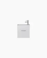 480 Vanity White Bathroom Cabinet Wall Hung Mounted Undermount Ceramic Basin Top