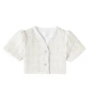 [Patachou] Patachou Casaco embellished jacket Y 14 neutrals