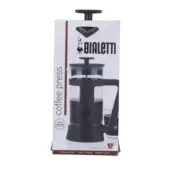 Travel Bialetti Coffee Press 3 Cup 12oz Removable Glass Home Coffee Italy NEW