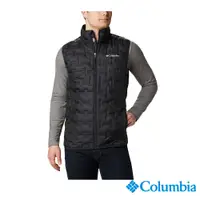 在飛比找PChome24h購物優惠-Columbia哥倫比亞 男款-暖羽絨背心-黑色 UWE12