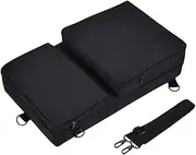 AZURAOKEY DJ Controller Case Compatible with for Pioneer DDJ-400 DDJ-FLX4, Portable DJ Controller Padded Storage Bags with Sholder Strap Accessories