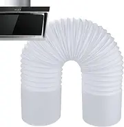Air Conditioner Hose Portable AC Exhaust Pipe Anti-Clockwise Thread for Extension and Replacement 5.1/5.9 Inch Diameter Replacement Ac Hose